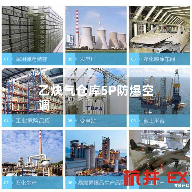 乙炔气仓库5P防爆空调