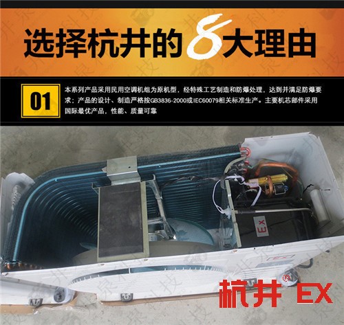危险品仓库防爆空调机案例图
